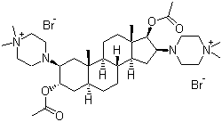 Pipecuronium bromide molecular structure (CAS 52212-02-9)