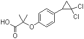 structure of CAS# 52214-84-3, Ciprofibrate