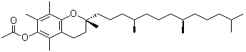 alpha-Tocopheryl acetate molecular structure (CAS 52225-20-4)