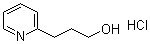 2-吡啶丙醇盐酸盐分子结构 (CAS 52225-87-3)
