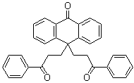 CAS 登录号：52236-44-9, 10,10-二(3-氧代-3-苯基丙基)-9(10H)-蒽酮