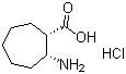 CAS 登录号：522644-09-3, (1S,2R)-2-氨基环庚羧酸盐酸盐
