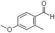 4-Methoxy-2-methylbenzaldehyde molecular structure (CAS 52289-54-0)