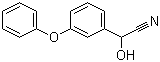 CAS # 52315-06-7, (3-Phenoxyphenyl)glycolonitrile, 3-Phenoxybenzaldehyde cyanohydrin, alpha-Hydroxy-3-phenoxyphenylacetonitrile