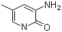 structure of CAS# 52334-51-7, 3-Amino-5-methyl-2-pyridone