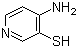 structure of CAS# 52334-54-0, 4-Amino-3-mercaptopyridine