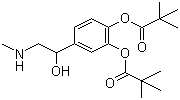 CAS 登录号：52365-63-6, 地匹福林, 4-(1-羟基-2-甲胺基乙基)-1,2-苯二酚双(2,2-二甲基丙酸)酯