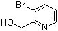 3-Bromo-2-pyridinemethanol molecular structure (CAS 52378-64-0)