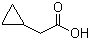 Cyclopropylacetic acid molecular structure (CAS 5239-82-7)
