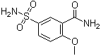 2-Methoxy-5-sulfamoylbenzamide molecular structure (CAS 52395-25-2)
