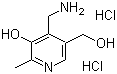 盐酸吡多胺分子结构 (CAS 524-36-7)