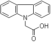 structure of CAS# 524-80-1, 9H-Carbazole-9-acetic acid