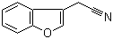 苯并呋喃-3-乙腈分子结构 (CAS 52407-43-9)