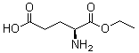 structure of CAS# 52454-78-1, L-Glutamic acid alpha-ethyl ester