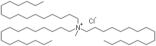 structure of CAS# 52467-63-7, Trihexadecyl methyl ammonium chloride