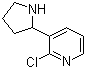 CAS 登录号：524674-55-3, 2-氯-3-(2-吡咯烷基)吡啶