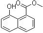 structure of CAS# 5247-86-9, Methyl 8-hydroxy-1-naphthalenecarboxylate
