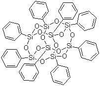 八苯基-POSS分子结构 (CAS 5256-79-1)