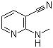 structure of CAS# 52583-87-6, 2-(Methylamino)nicotinonitrile