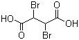 2,3-Dibromosuccinic acid molecular structure (CAS 526-78-3)