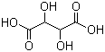酒石酸分子结构 (CAS 526-83-0)