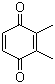 2,3-二甲基-1,4-苯醌分子结构 (CAS 526-86-3)