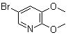 5-Bromo-2,3-dimethoxypyridine molecular structure (CAS 52605-98-8)