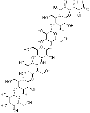 纤维七糖分子结构 (CAS 52646-27-2)