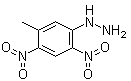 5-甲基-2,4-二硝基苯肼分子结构 (CAS 5267-23-2)