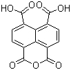 structure of CAS# 52671-72-4, 1,4,5,8-Naphthalenetetracarboxylic acid 1,8-monoanhydride