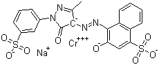 CAS # 52677-44-8, Acid Red 186, Sodium [4-[[4,5-dihydro-3-methyl-5-oxo-1-(3-sulphophenyl)-1H-pyrazol-4-yl]azo]-3-hydroxynaphthalene-1-sulphonato(4-)]chromate(1-), Chromolan Pink B, Dinacid Pink BE, Dycosacid Complex Pink B, Fast Pink BNI, Kemacid Red 186, Neolan Rose BE, Orcolan Fast Pink BN