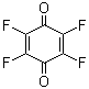 structure of CAS# 527-21-9, 2,3,5,6-Tetrafluoro-1,4-benzoquinone