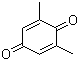 2,6-二甲基对苯醌分子结构 (CAS 527-61-7)