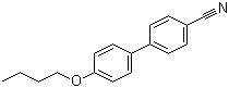 structure of CAS# 52709-87-2, 4-Butoxy-[1,1'-biphenyl]-4'-carbonitrile