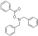 N-(Benzoyloxy)-N-(phenylmethyl)benzenemethanamine molecular structure (CAS 52742-32-2)
