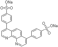 Bathophenanthrolinedisulfonic acid disodium salt molecular structure (CAS 52746-49-3)