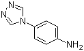 structure of CAS# 52761-74-7, 4-(4H-1,2,4-Triazol-4-yl)benzenamine