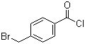 4-溴甲基苯甲酰氯分子结构 (CAS 52780-16-2)