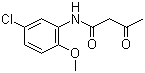 structure of CAS# 52793-11-0, N-(5-Chloro-2-methoxyphenyl)-3-oxobutanamide
