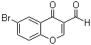 structure of CAS# 52817-12-6, 6-Bromo-4-oxo-4H-chromene-3-carbaldehyde