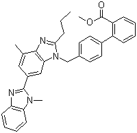structure of CAS# 528560-93-2, Telmisartan methyl ester