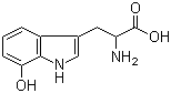7-羟基色氨酸分子结构 (CAS 52899-02-2)