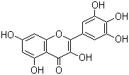 杨梅素分子结构 (CAS 529-44-2)