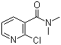 structure of CAS# 52943-21-2, 2-Chloro-N,N-dimethylnicotinamide