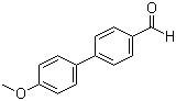 structure of CAS# 52988-34-8, 4'-Methoxybiphenyl-4-carbaldehyde