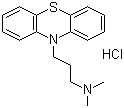 structure of CAS# 53-60-1, Promazine hydrochloride