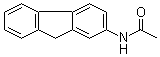 structure of CAS# 53-96-3, 2-(Acetylamino)fluorene