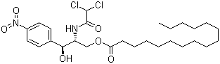 structure of CAS# 530-43-8, Chloramphenicol palmitate