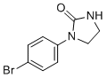 structure of CAS# 530081-14-2, 1-(4-溴苯基)咪唑烷-2-酮