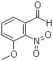 structure of CAS# 53055-05-3, 3-甲氧基-2-硝基苯甲醛